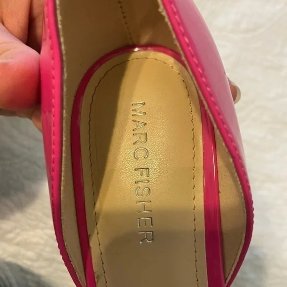 Marc Fisher Christa Patent Pink Pumps - Picture 10 of 10